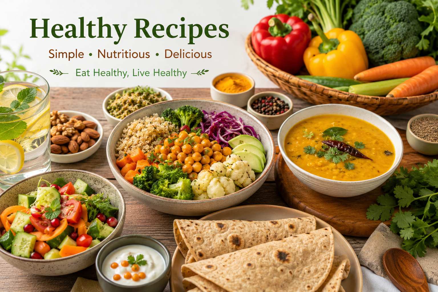 Healthy Indian Recipes: Delicious Meals for Every Occasion