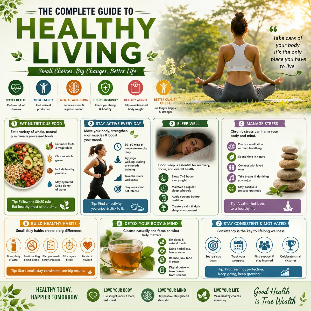 the complete guide to healthy iving