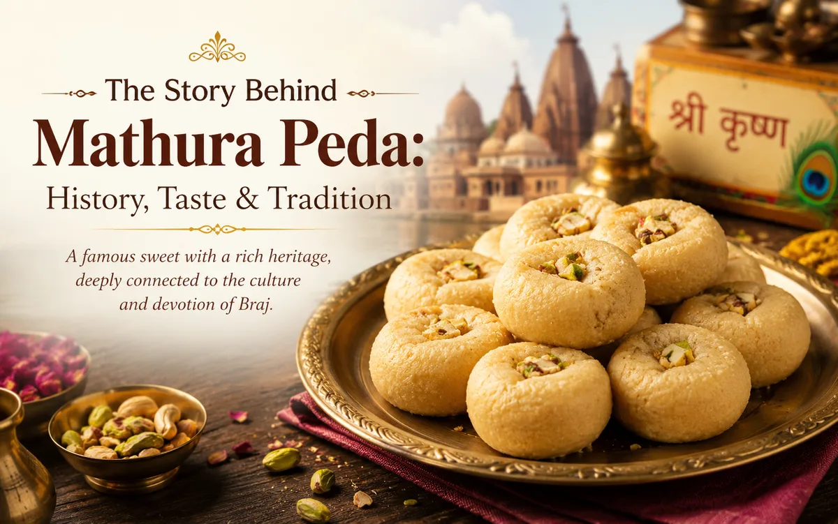 The Story Behind Mathura Peda: History, Taste & Tradition