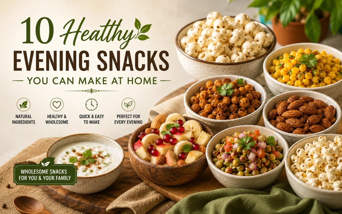 Healthy Evening Snacks You Can Make at Home