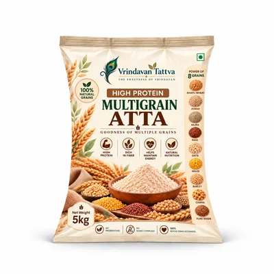 Vrindavan Tattva High Protein Multigrain Atta 5kg