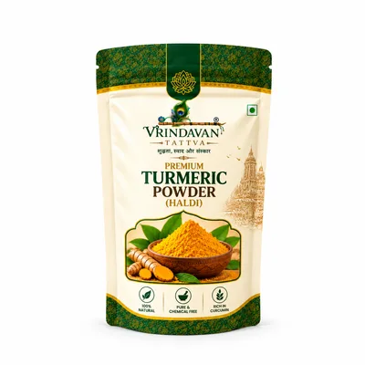 Vrindavan Rasa Premium Turmeric Powder (Haldi)  250g