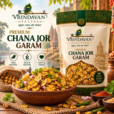 Vrindavan Tattva Premium Chana Jor Garam 250g