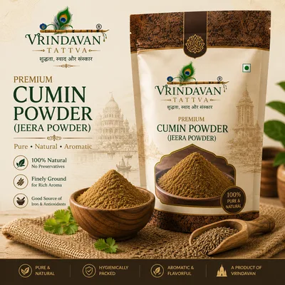Vrindavan Rasa Premium Cumin Powder (Jeera Powder)  100g