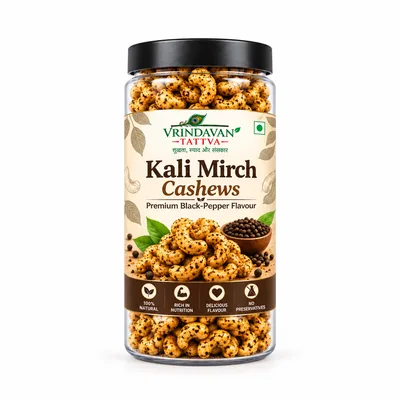 Vrindavan Tattva Peri Peri Cashews 100g