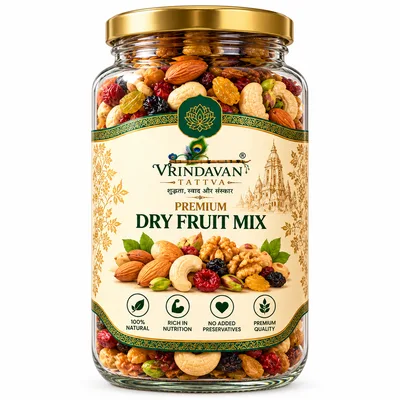 Vrindavan Tattva Premium Dry Fruit Mix 250g