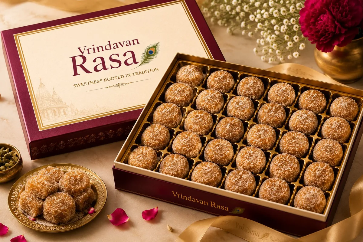 Vrindavan Rasa Peda 500gm thumbnail 2