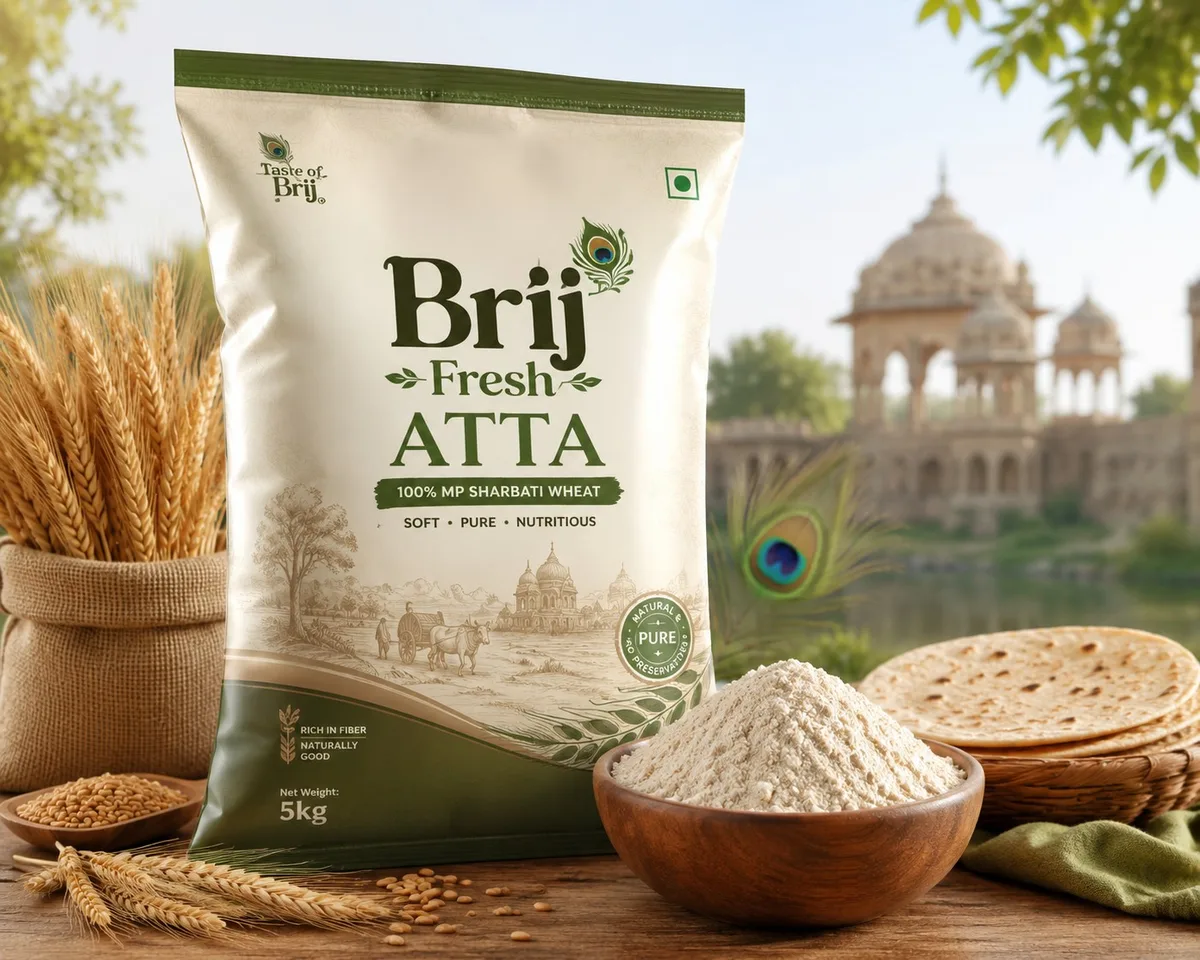 Brij Fresh Atta 5kg