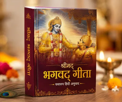 Bhagavad Gita Book – Hindi Translation Hindi – Premium Edition